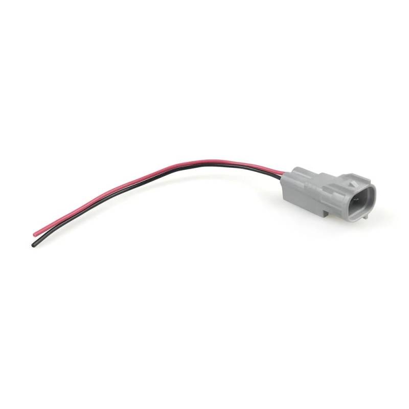 Kompatibel mit Toyota für RAV4 für Camry DJ7023-2-11 2P Parkplatz Parktronic Sensor Anschlussklemmen Kabel Stecker Draht PDC-Parksensor(1PC Connector) von Siuku