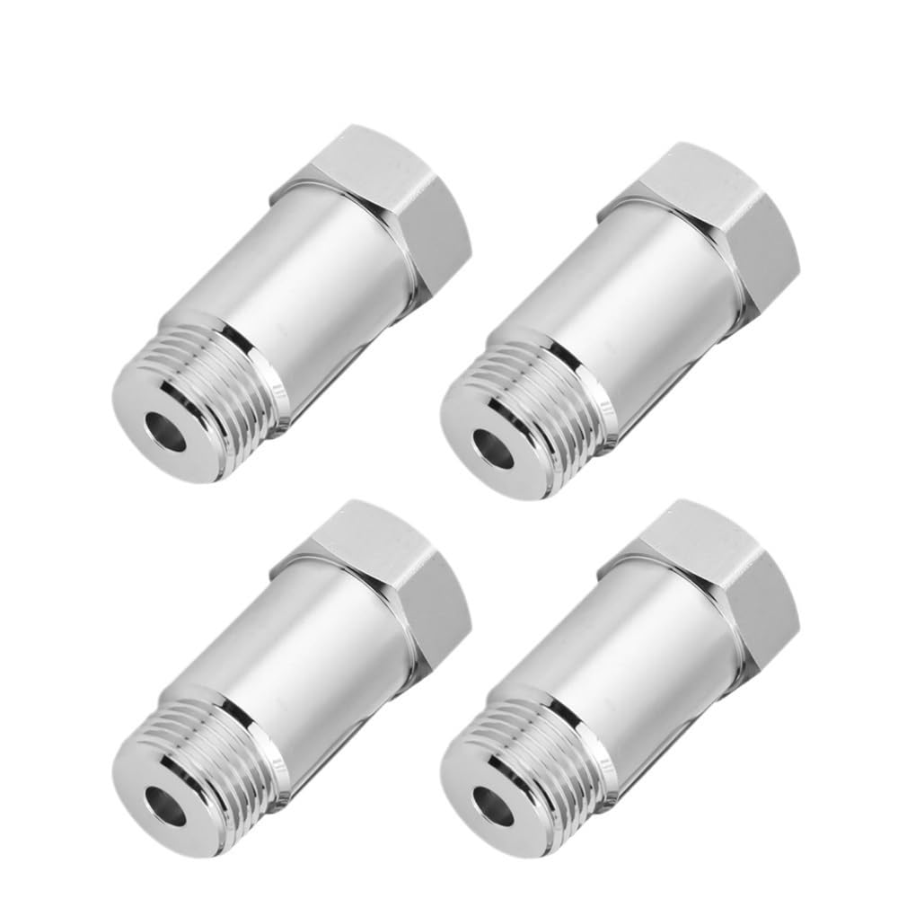 Lambdasonde Auto M18X1,5 Sauerstoff O2 Sensor Extender Spacer Auto CEL Fix Check Engine Licht Eliminator Adapter Konverter 1-20 Stücke(4Pcs) von Siuku