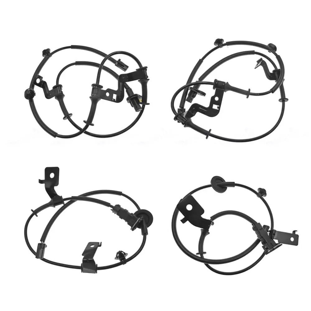 Siuku ABS Radsensor Kompatibel mit Hyundai für Elantra K3 TD 2011-2016 59810-4V300 59830-4V300 91920-4V300 91921-4V300 Vorderer Hinterraddrehzahl-ABS-Sensor(4PCS) von Siuku