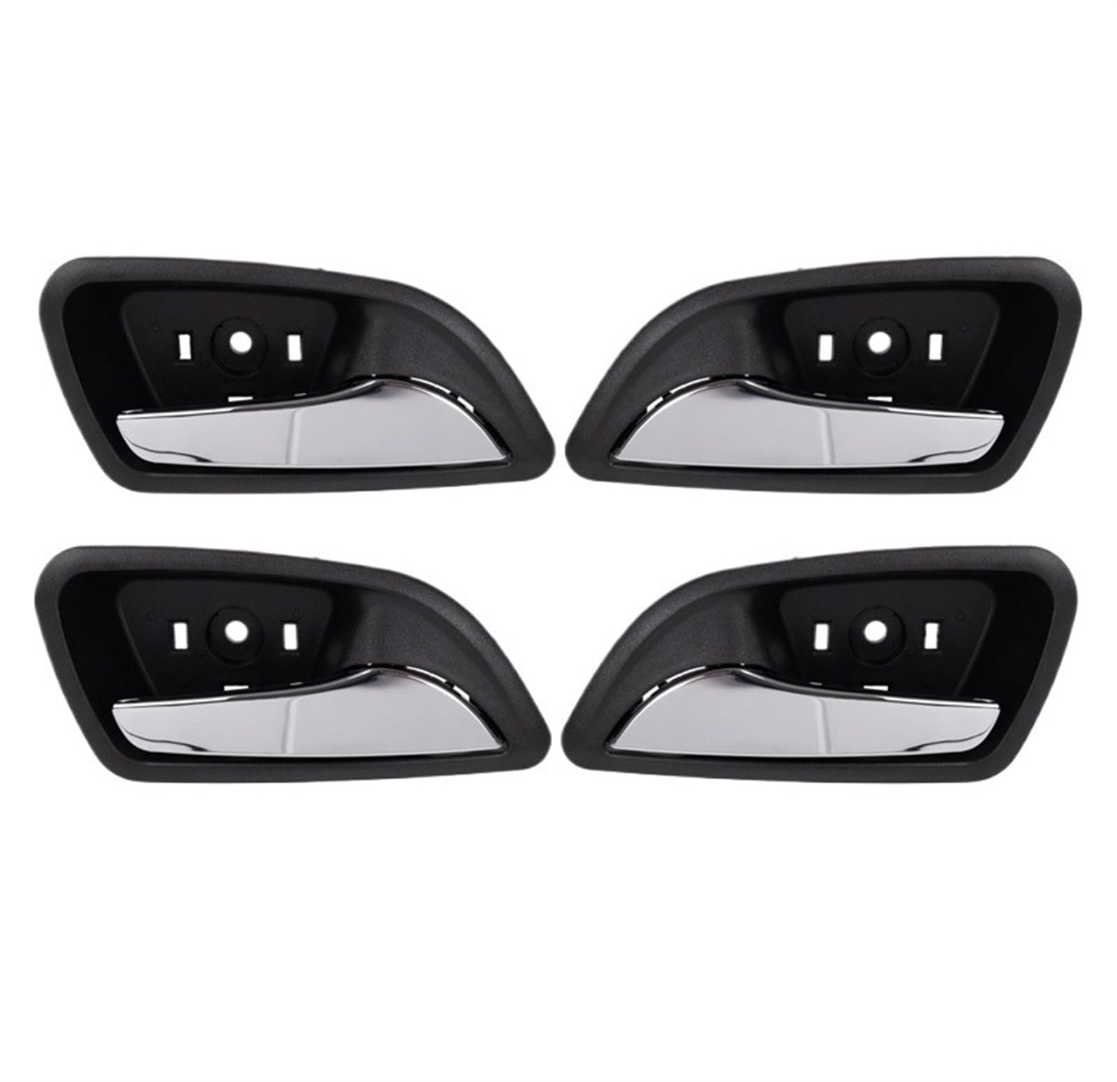 Siuku Autotür Innengriff Kompatibel Mit Chevrolet Für Cruze 2009–2016 Auto-Innentürgriff 96952176 96952178 Innerer Türöffnerknopf Innenschalterschnalle(4Pcs Front Rear) von Siuku