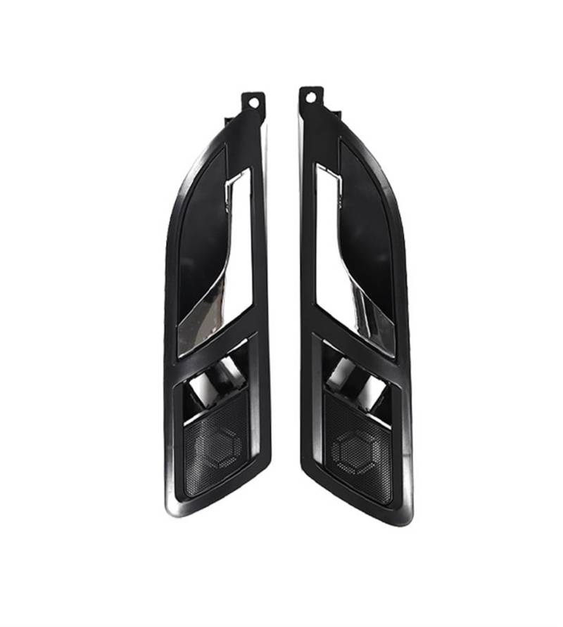 Siuku Autotür Innengriff Kompatibel Mit VW Für Lavida 2008 2009 2010 2011 2012 Auto-Innentürgriff-Innenschlüssel-Ersatz(Black Rear 1 Pair) von Siuku