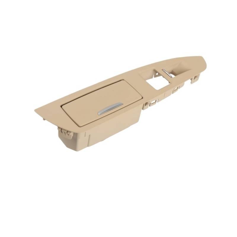 Siuku Autotür Innengriff Kompatibel mit 7er-Serie für F01 F02 730 740 schwarz-beige Innenraum der hinteren Tür Armlehne Aschenbecherbaugruppe Austausch der Panel-Aufbewahrungsbox(Left Beige) von Siuku