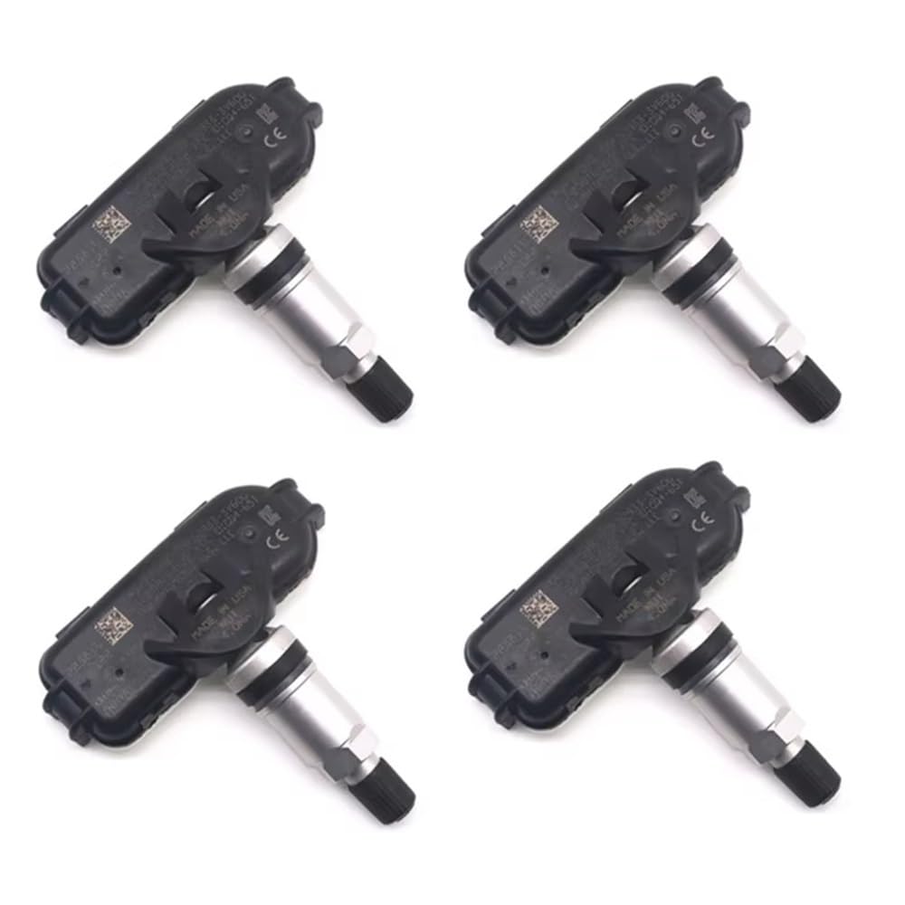 Siuku Kompatibel Mit Kia Für Rio Hi-Line 2014 2015 2016 2017 Reifendruckkontrollsensor TPMS 52933-3V600 529333V600 Automobil-TPMS(4 PCS) von Siuku