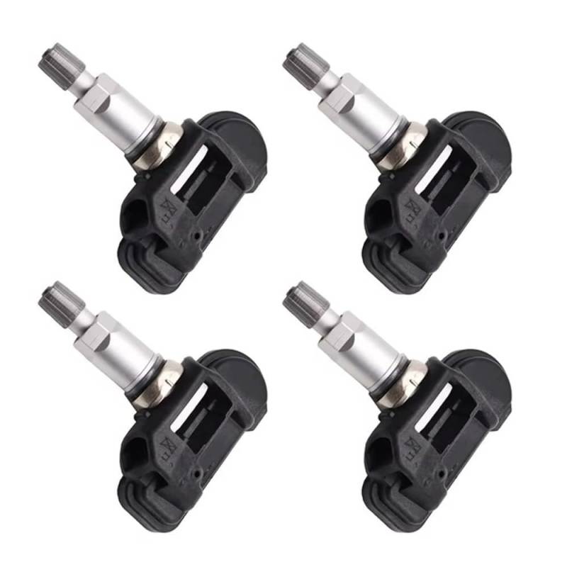 Siuku Kompatibel mit Benz für CL63 600 für GL350 550 für ML350 450 550 Reifendrucksensor TPMS 0009008402 0009003704 Automobil-TPMS(4pcs) von Siuku