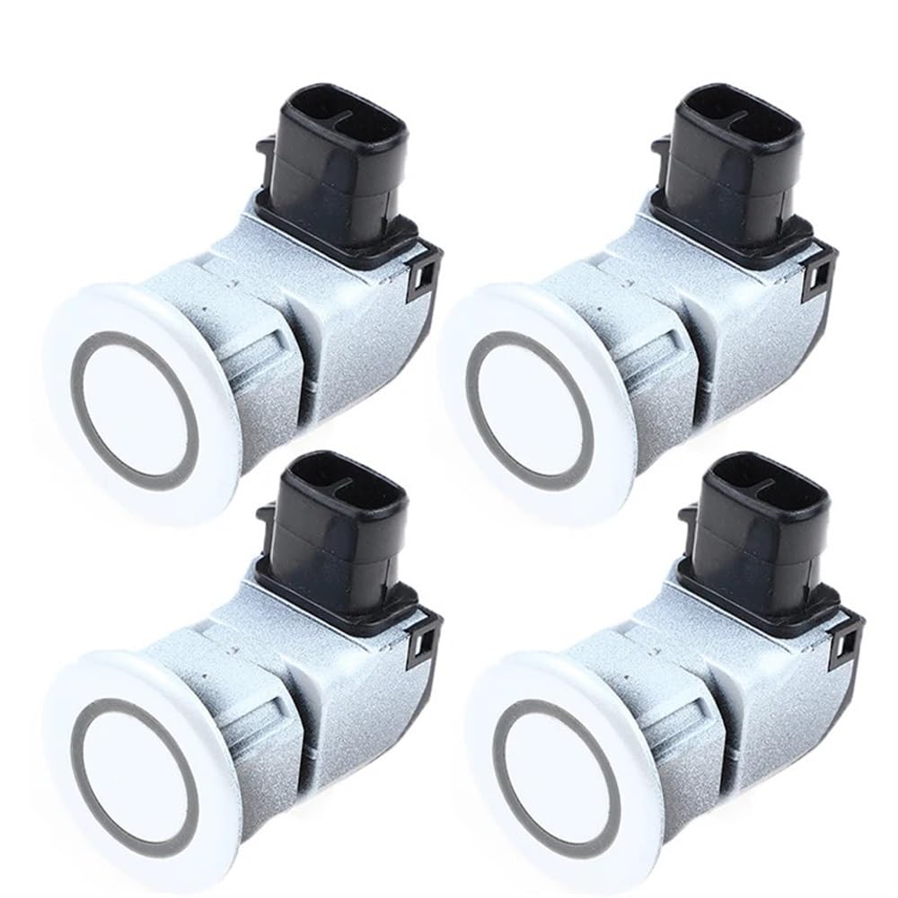 Siuku Kompatibel mit GS350 2007-2010 PDC Parksensor 89341-44130 89341-58010 PDC-Parksensor(4 pcs White) von Siuku