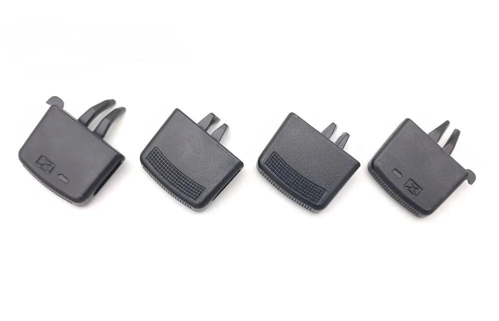 Siuku Kompatibel mit Hyundai für Verna 2011-2016 Auto-Entlüftungssteckdosen-Kartenclips Frontklimaanlagen-Lamelleneinstell-Scheibenclips-Paddel Luftgitter vorne(1 Set 4pcs) von Siuku