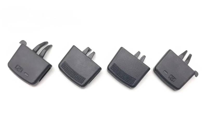 Siuku Kompatibel mit Hyundai für Verna 2011-2016 Auto-Entlüftungssteckdosen-Kartenclips Frontklimaanlagen-Lamelleneinstell-Scheibenclips-Paddel Luftgitter vorne(1 Set 4pcs) von Siuku