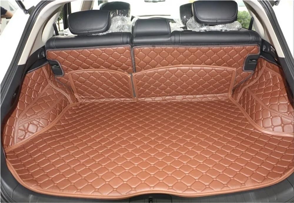 Siuku Kompatibel mit Infiniti für QX50 2013 2014 2015 2016 2017 Spezielle Kofferraummatten wasserdichte Kofferraumteppiche Cargo Liner von Siuku