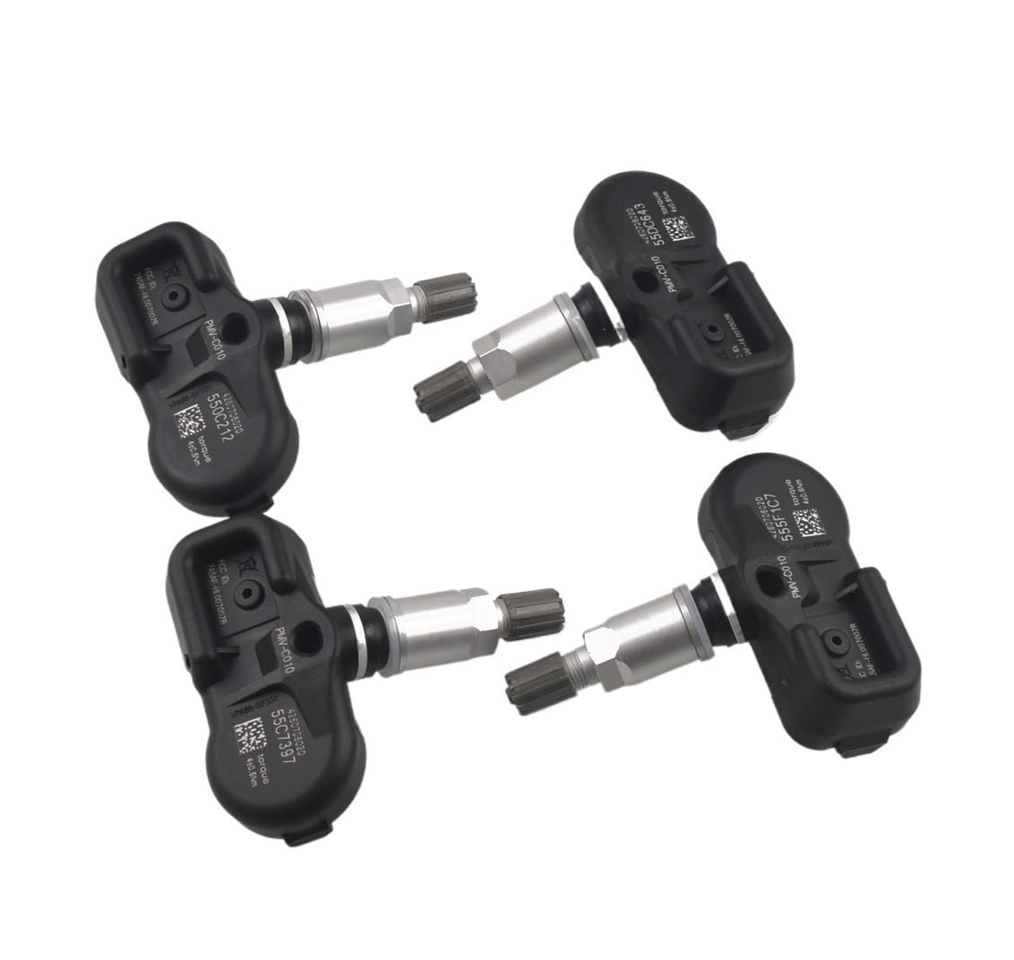 Siuku Kompatibel mit Kia für Ceed 2019 2020+ Reifendrucksensor TPMS 52940J7000 Automobil-TPMS(4pcs) von Siuku