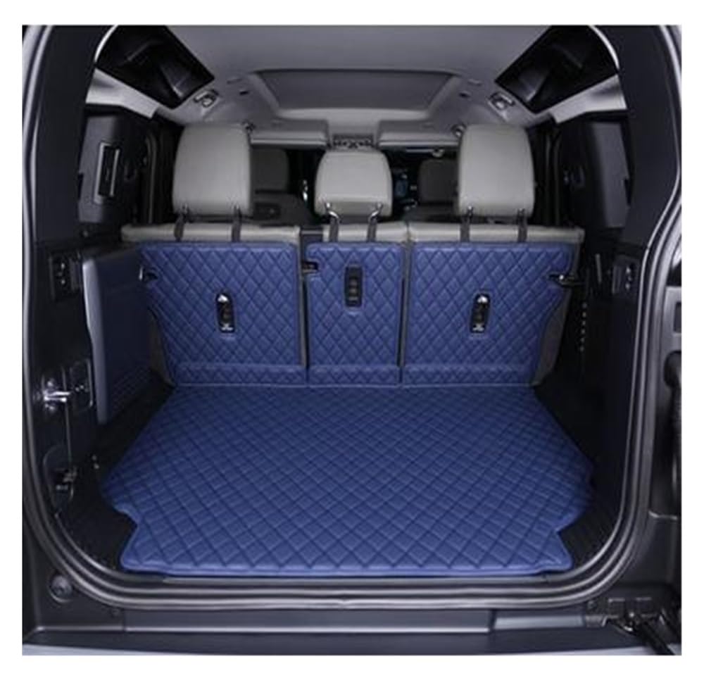 Siuku Kompatibel mit Land für Rover für Defender 110 2020 2021 2022 Spezielle Kofferraummatten wasserdichte Kofferraumteppiche Cargo Liner Mat(Blue) von Siuku