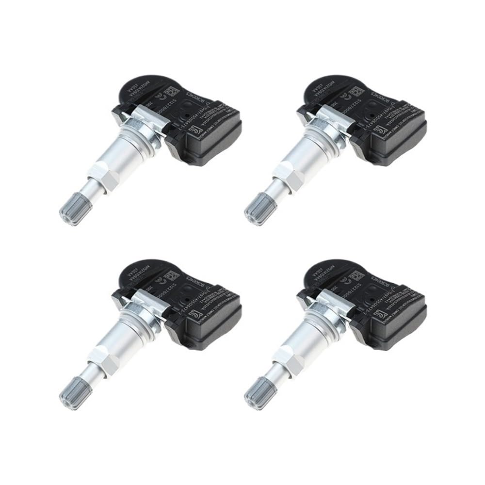 Siuku Kompatibel mit Land für Rover für Discovery IV L319 2009 für Freelander 2 L359 2006 Reifendrucksensor TPMS AH52-1A159-AA AH521A159AA Automobil-TPMS(4PCS) von Siuku