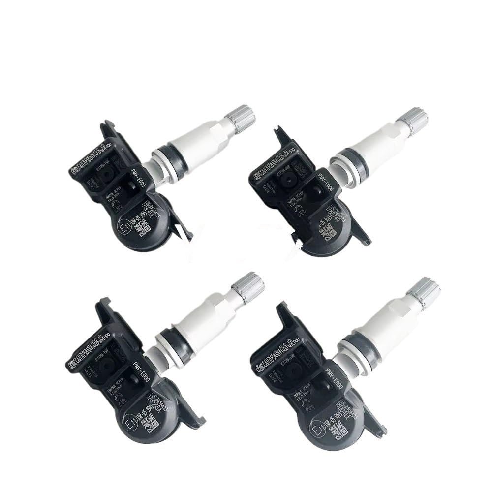 Siuku Kompatibel mit TOYOTO für Avalon 2020 für Camry 2020 Reifendrucksensorüberwachung TPMS 42607-12010 PMV-E000 Automobil-TPMS(4 PCS) von Siuku