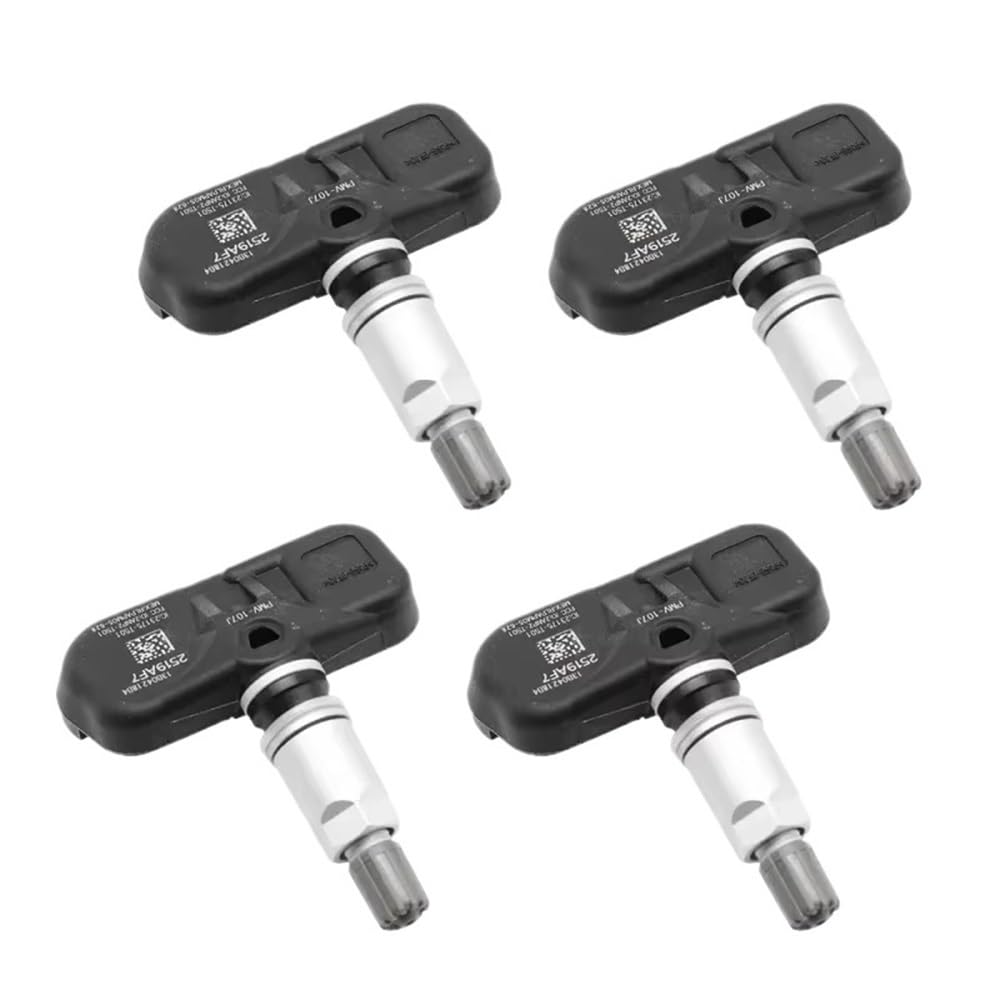 Siuku Kompatibel mit Toyota für RAV4 2007 2008 2009 2010 2011 für 4Runner 2009–2017. Reifendrucksensor-Überwachung TPMS PMV-C010 Automobil-TPMS(4pcs) von Siuku