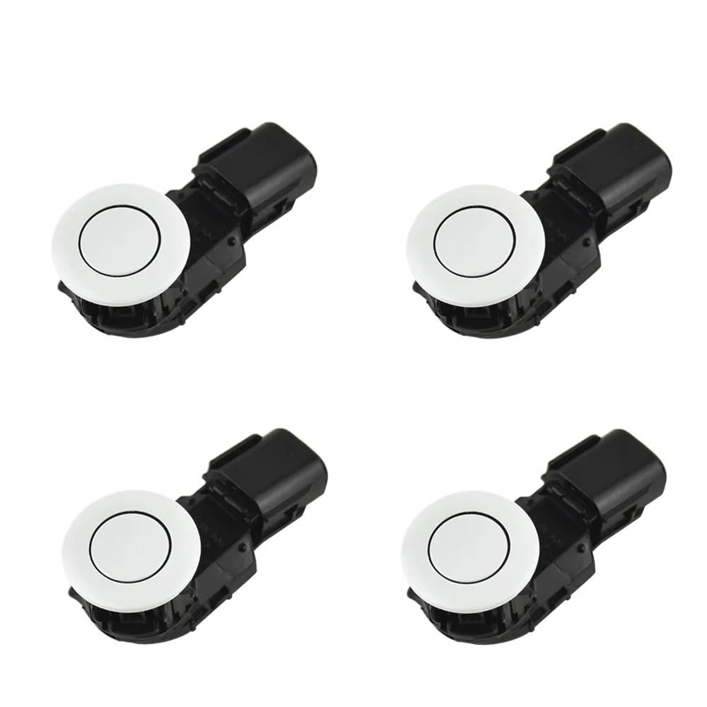 Siuku Kompatibel mit Toyota für Tundra 2014 2015 2016 2017 Auto PDC Parksensor Rückfahrsensor 89341-0R010 89341-42010 PDC-Parksensor(4pcs White) von Siuku