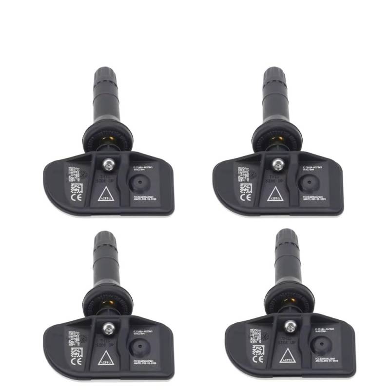 Siuku Kompatibel mit Transit für Transit für Combi 2019-2024 Reifendrucksensor TPMS JX7T1A180CA JX7T-1A180-CA Automobil-TPMS(4pcs) von Siuku