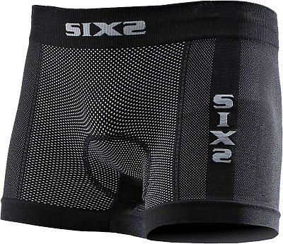 Sixs BOX2, Boxer Shorts Unisex - Schwarz - M/L von Sixs