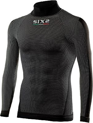 Sixs TS3, Funktionsshirt - Dunkelgrau/Schwarz - XS/S von Sixs