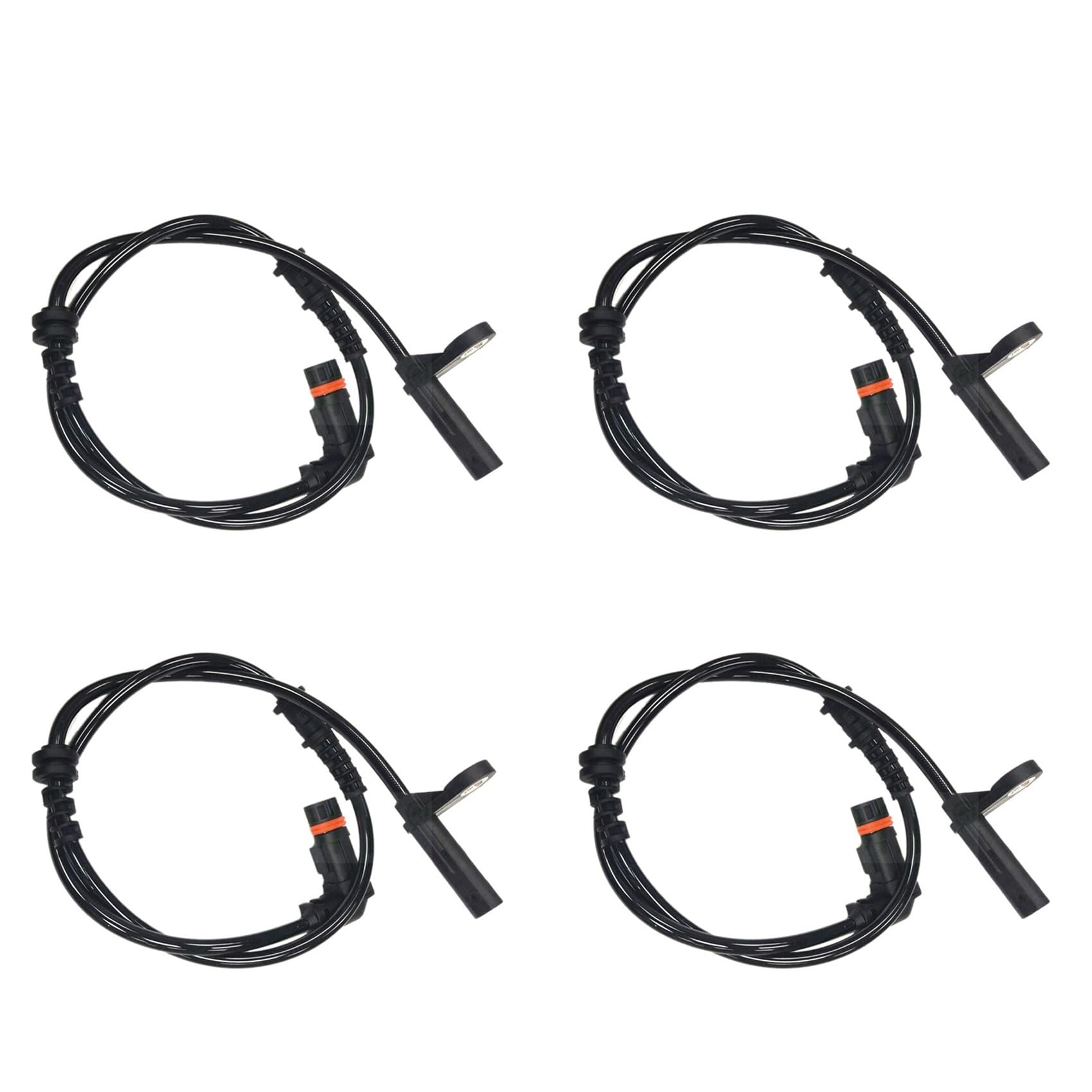 Sizoriruk 4X Auto Beschleunigungssensor Raddrehzahlsensor für R172 1729056101 A1729056101 von Sizoriruk