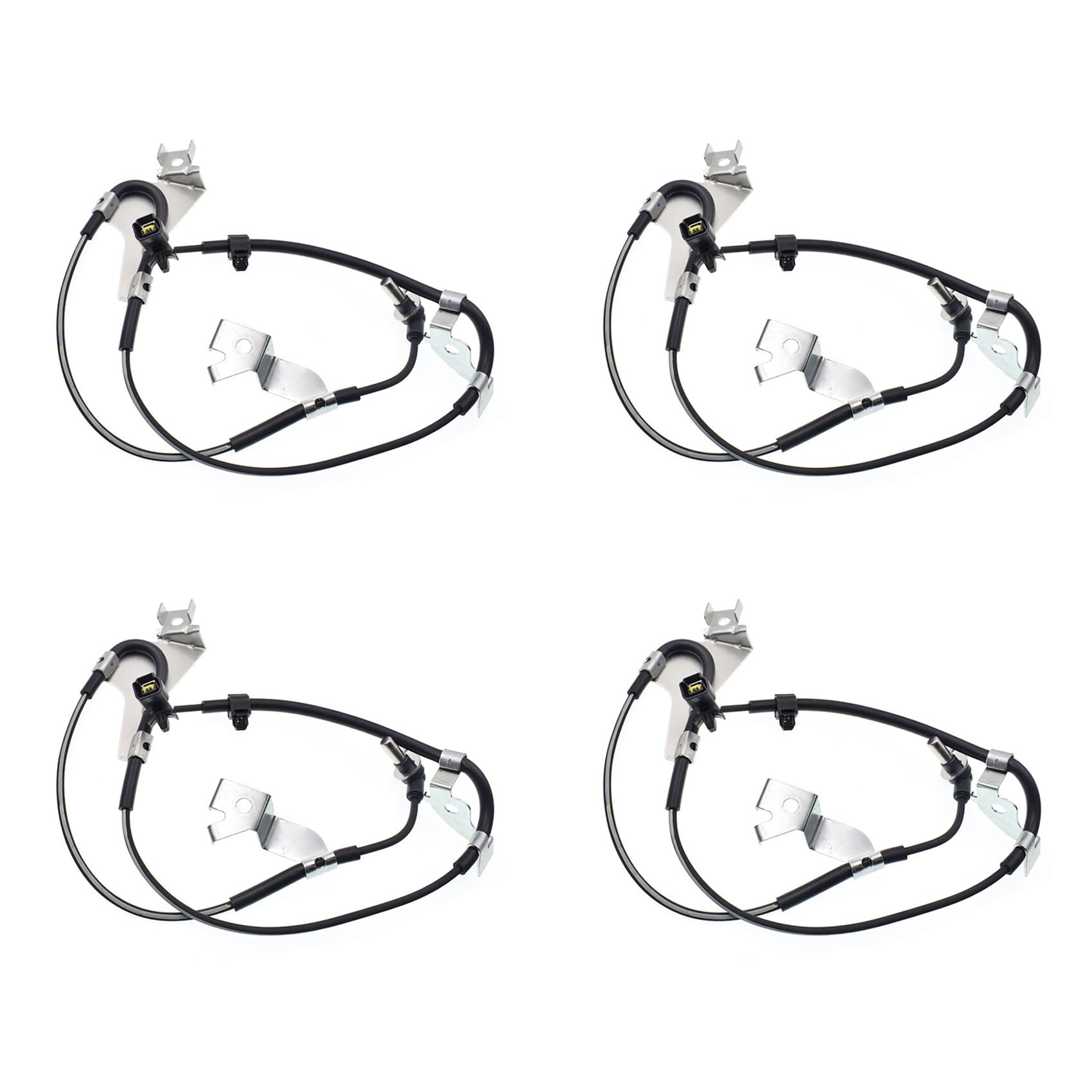 Sizoriruk 4X für 4HK1 NPR NQR NNR NQR75 LH Vorderer ABS-Raddrehzahlsensor 8980061870 von Sizoriruk