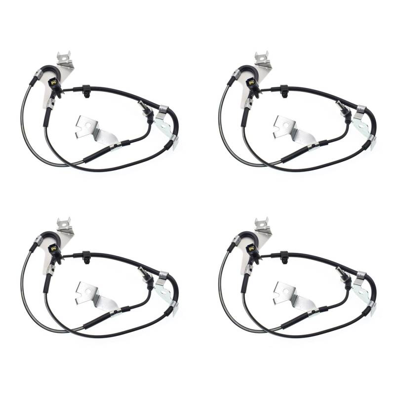 Sizoriruk 4X für 4HK1 NPR NQR NNR NQR75 LH Vorderer ABS-Raddrehzahlsensor 8980061870 von Sizoriruk