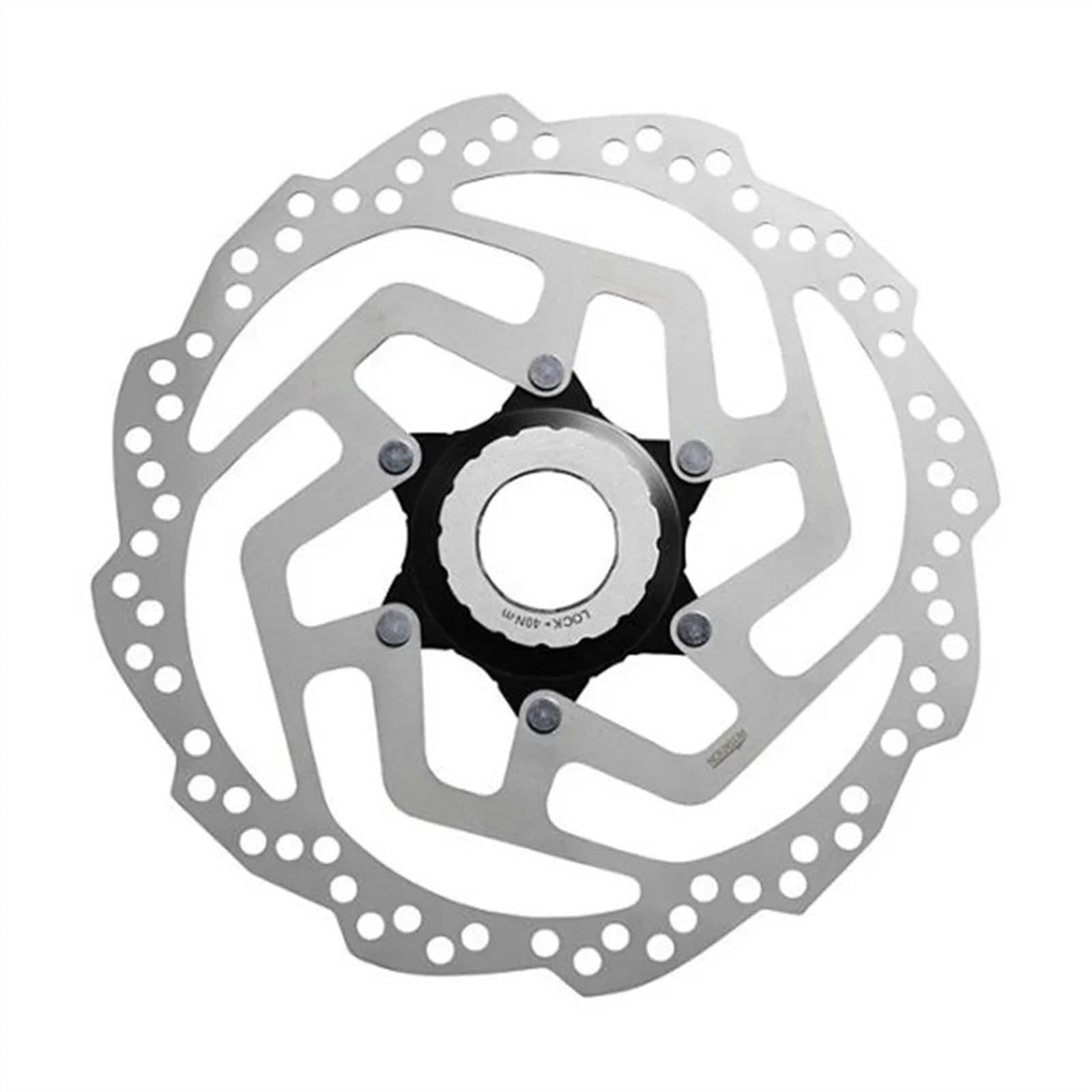 Stahl-Fahrrad-Rotoren, Fahrrad-Scheibenbrems-Rotor Mittelschloss – Scheibenbrems-Rotor – 180/160 mm (Farbe: 180 mm) von Skday