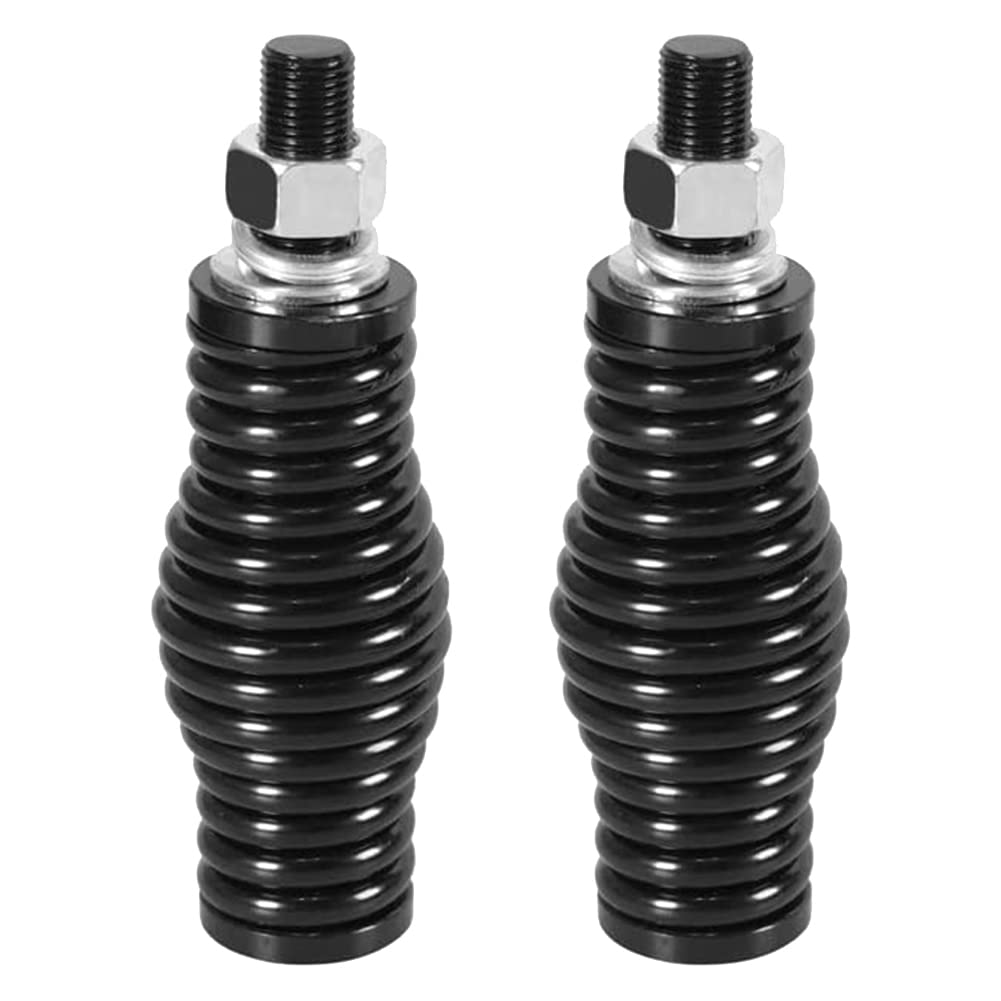 2 x M12 Hochleistungs-Antennen-Federhalterung, 1,27 cm (1/2 Zoll) Federhalterung, CB-Antennenfederhalterung für LKW, Auto, RZR, UTV, Can Am ATV von Skiitches