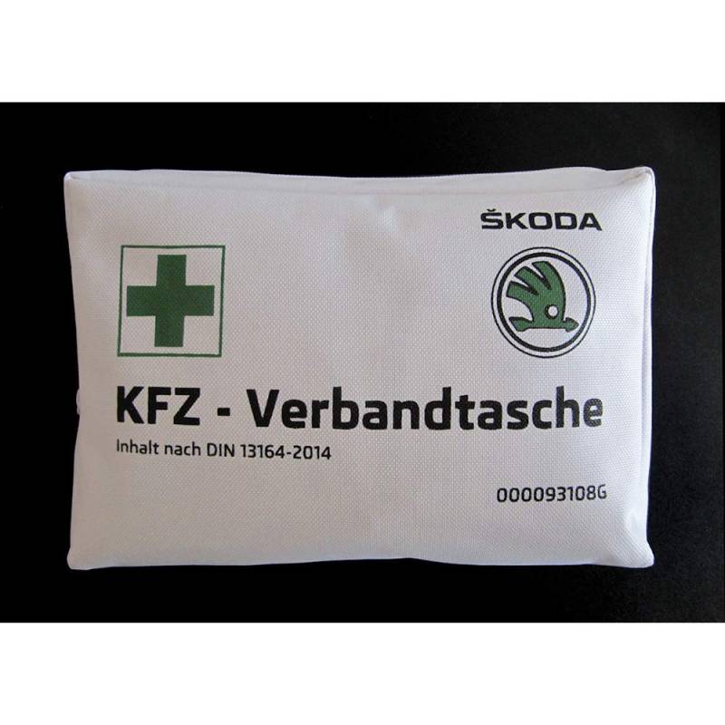 Skoda 000093108G Verbandtasche Erste Hilfe Tasche DIN 13164-2014 von Skoda