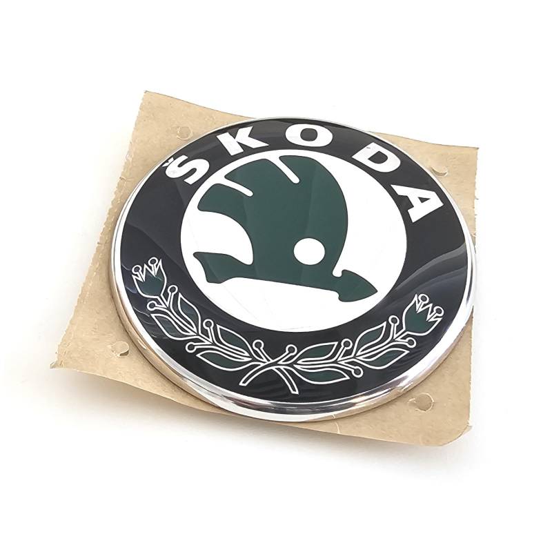 Skoda 3T0853621AMEL Zeichen Emblem Logo Plakette Aufkleber *** nur bis Modelljahr 2013 *** von Skoda