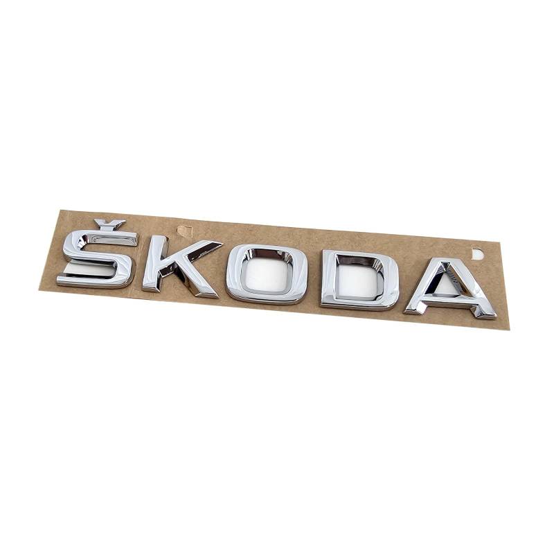 Skoda 3V08536872ZZ Schriftzug Markenschriftzug Buchstaben Emblem Logo Plakette Aufkleber von Skoda