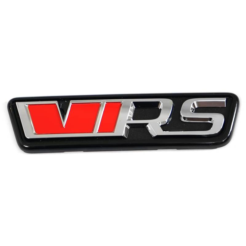 Skoda 565898100B Plakette Schriftzug VRS Kühlergrill Emblem Logo von Skoda