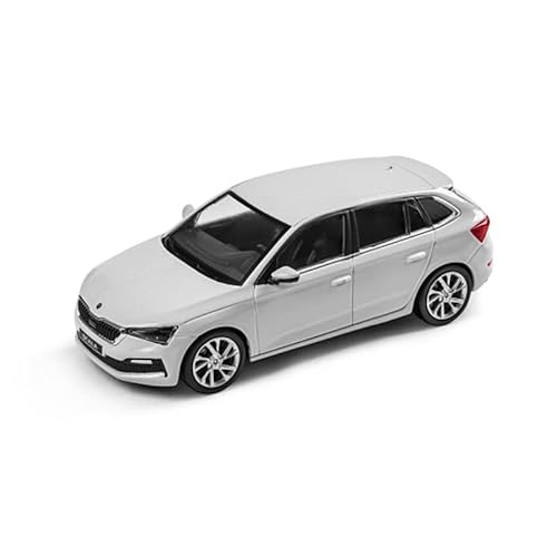 Skoda 657099300S9R Modellauto Scala Maßstab 1:43 Miniatur Modell weiß von Skoda