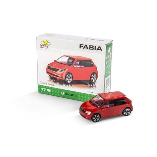 Skoda 6V0087558 Modellauto Fabia Miniatur, Maßstab 1:35, rot von Skoda