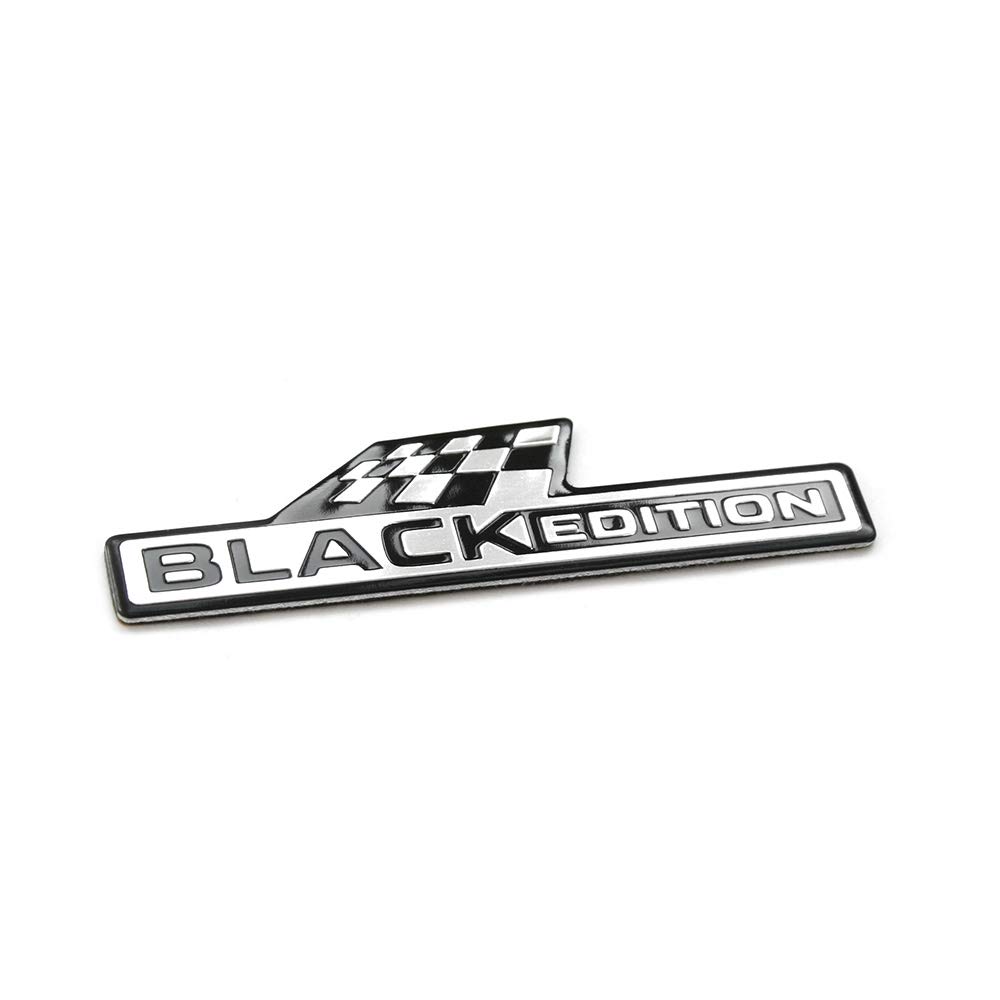 Skoda 6V0853041DTW4 Black Edition Dekorfolie B-Säule Schriftzug Logo Emblem chrom von Skoda