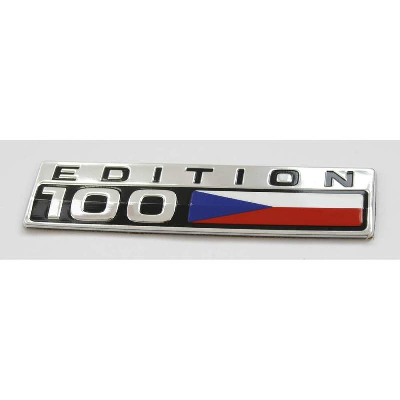 Skoda 6V0853041GGO5 Edition 100 Dekorfolie Schriftzug Kotflügel Logo Emblem von Skoda