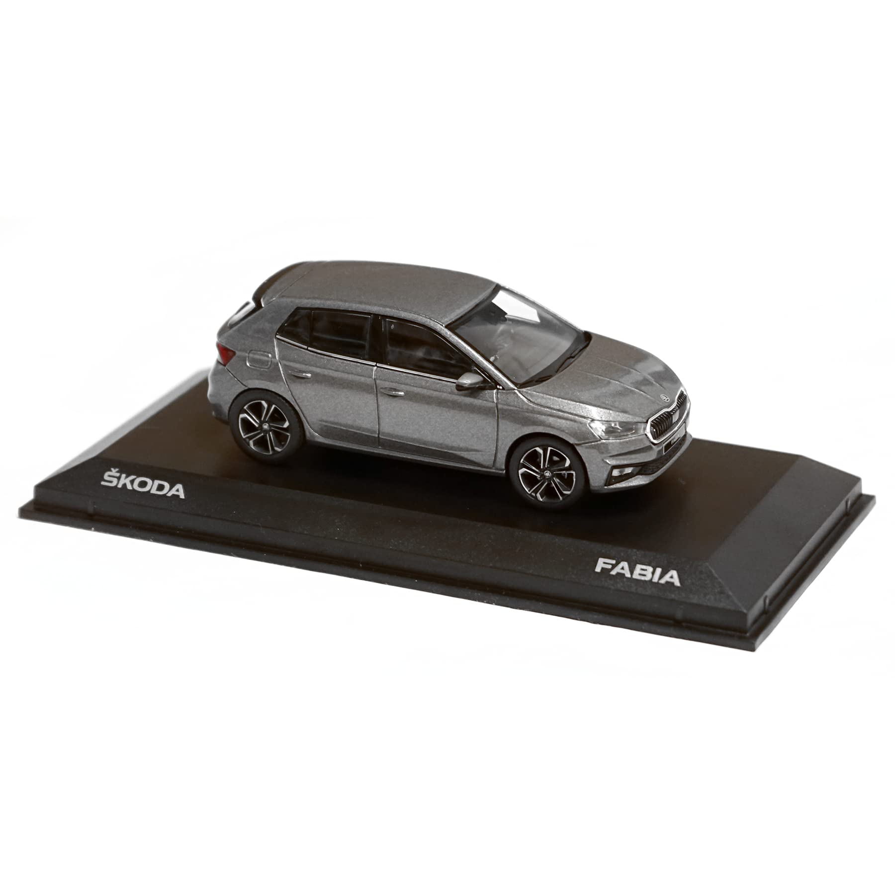 Skoda 6VA099300F7C Fabia A07 Modellauto 1:43 Miniatur, Graphite grau von Skoda