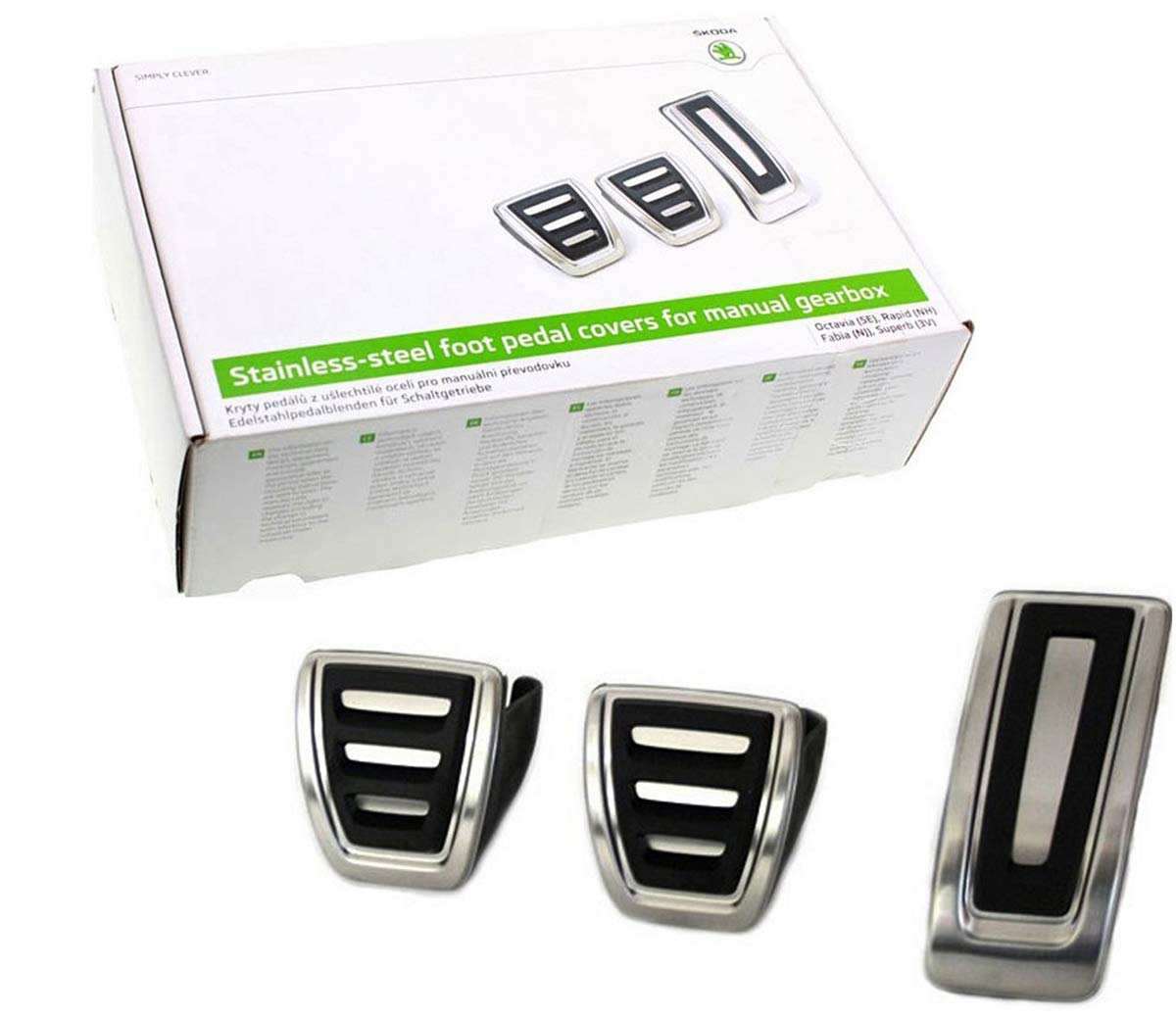 Skoda Original Sportpedal-Set Fahrzeuge mit Schaltgetriebe von Skoda