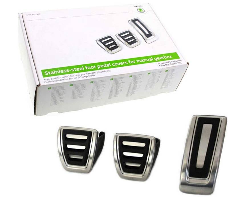 Skoda Original Sportpedal-Set Fahrzeuge mit Schaltgetriebe von Skoda