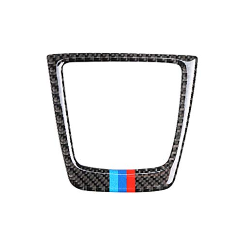 Auto Interieurleisten Carbon Fiber Auto Interior Gear Shift Panel Frame Cover Trim Protection Decal Stickers Fit Use for BMW Z4 E89 2009-2016 Car Accessories Interieurleisten von SkyjOy