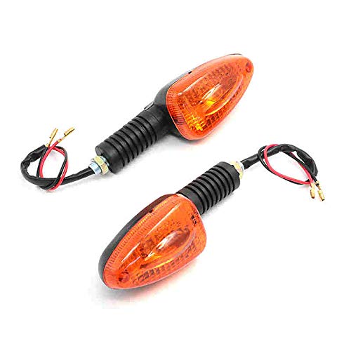 Blinker Motorrad Packung mit 2 Bremsblinkern, Anzeigelampe, Taschenlampe, passend for BMW R1100GS R1100R R1150GS R1100 R1150 GS R ADV Motorrad Blinker(2 Piece Orange) von SkyjOy