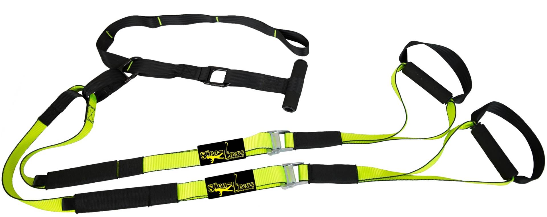 Premium Sling-Trainer/Schlingentrainer mit Tür-Anker/In- & Outdoor/Made-in-Germany von Slack-Liners