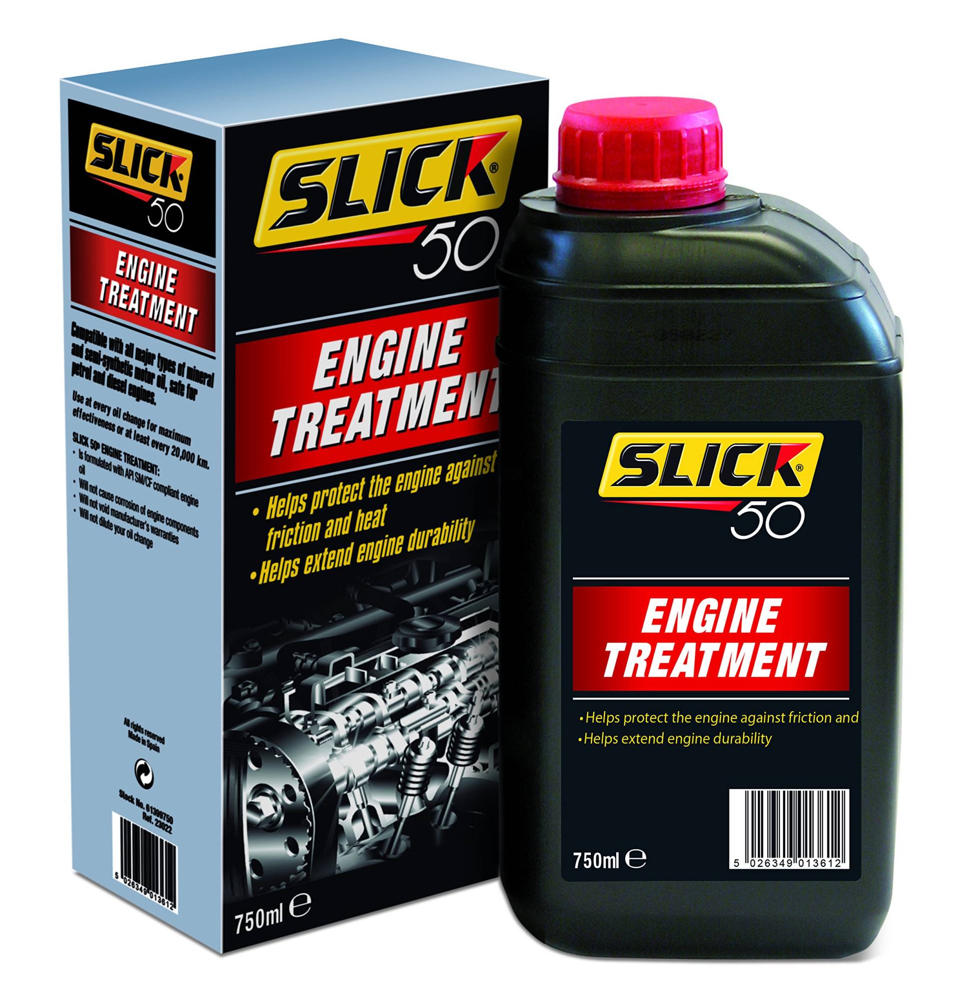 Clarik Slick 50 Motor Behandlung 61399500 Für Motor, Benzin/Diesel Motoren von Slick 50