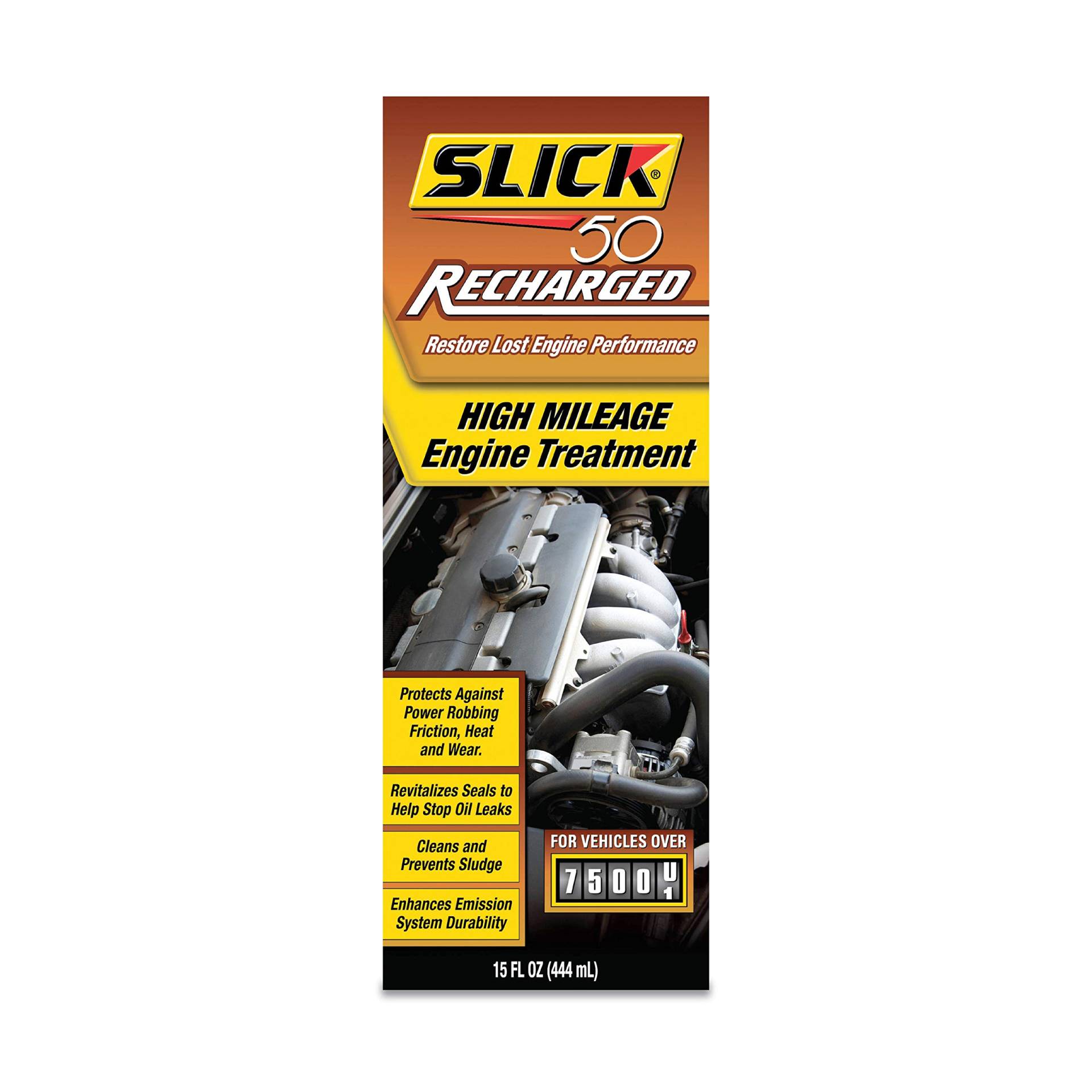 Slick 50 (750002) aufgeladen High Mileage Motor Behandlung – 15 Oz von Slick 50