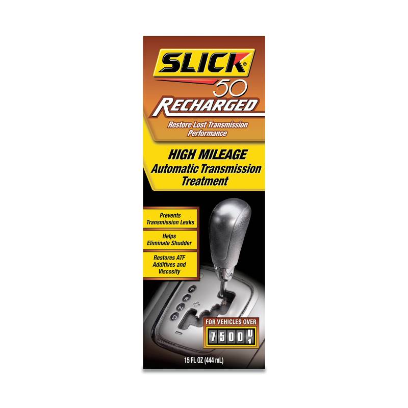 Slick 50 41806015 aufgeladen High Mileage Übertragung und Motor Behandlung – 15 Oz von Slick 50