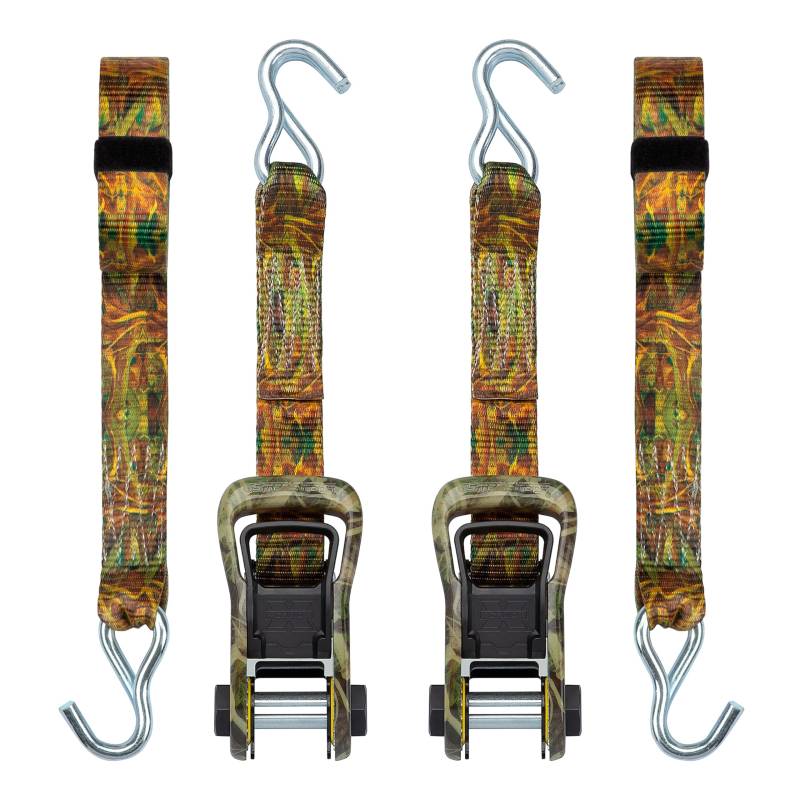 SMARTSTRAPS 1956 35,6 cm Ratschengurte CamoX Spanngurte Camo Gurtband (2,3 kg) von SmartStraps