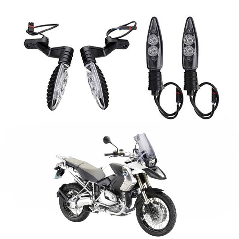 4 stücke led pfeile motorrad GS 1200 R 2004-2013 richtungsanzeiger Pfeile Richtungslicht, DC12V + canbus widerstände von Smartbomb