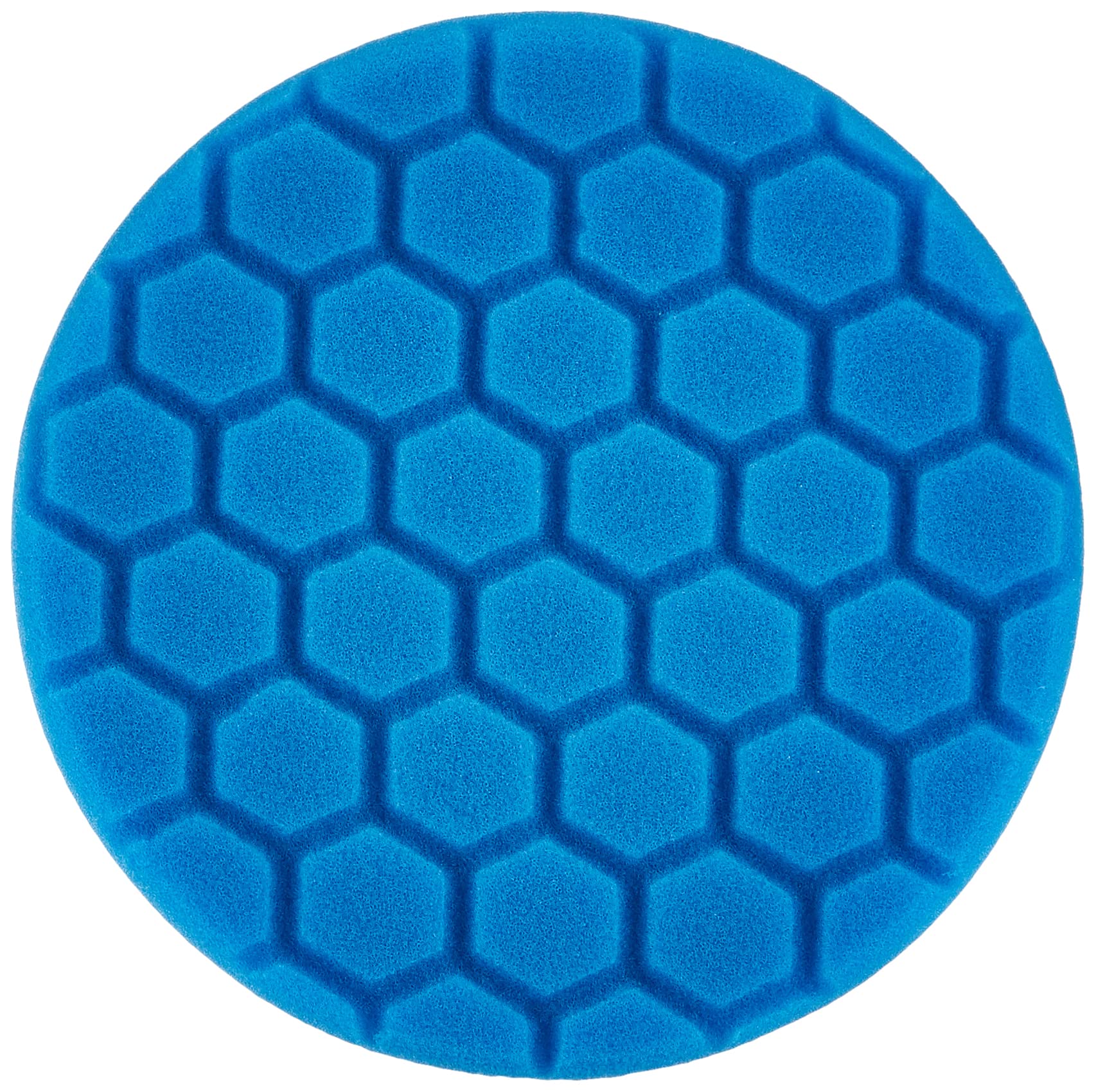 Smart Wax Chemical Guys BUFX_105HEX5 – hex-Logic Polierschwamm, leichtes Polier-Pad, Blau (13 cm) von Chemical Guys