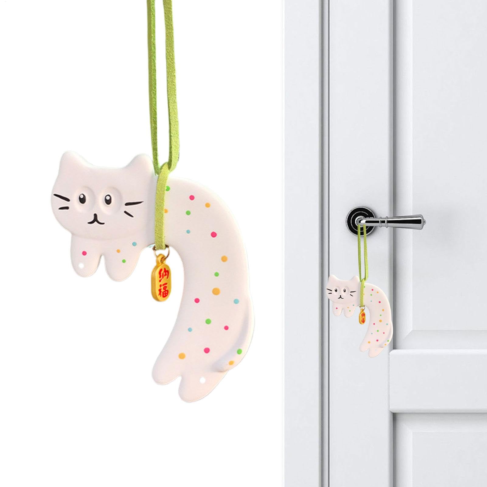 Auto Innenzubehör Anhänger, Auto Rückspiegel Anhänger | Katzendesign Hangable Aromatherapie Charme - Auto Hangable Aromatherapy Ornament für LKW, Garten, von Smileshiney