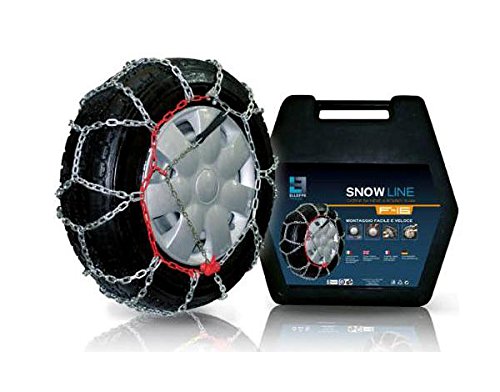 Snow Line SL16-225 - SCHNEEKETTEN FÜR KASTENWAGEN 16 MM GR 225-185/75 R16 -TÜV GEPRÜFT von Snow Line