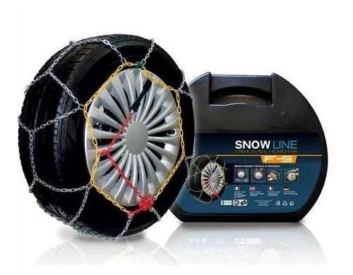 Snow Line SL9-110 - SCHNEEKETTEN FÜR Fahrzeuge 9 MM GR. 110 MAßE 215/50 R18 - TÜV GEPRÜFT von Snow Line