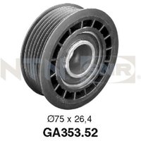 Umlenk-/Führungsrolle, Keilrippenriemen SNR GA353.52 von Snr